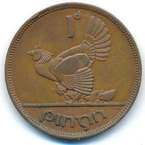Ирландия, 1 пенни (1943 г.)