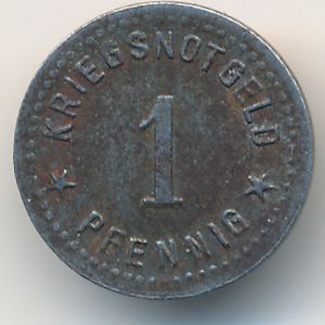 Гота., 1 пфеннинг