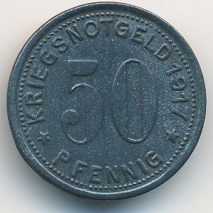 Гуммерсбах., 50 пфеннигов (1917 г.)