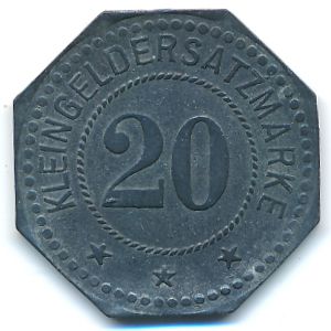 Ауэрбах., 20 пфеннигов