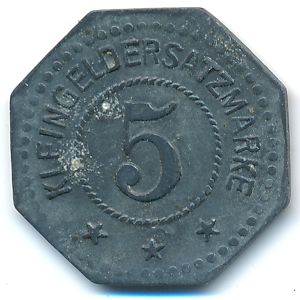 Магдебург., 5 пфеннигов
