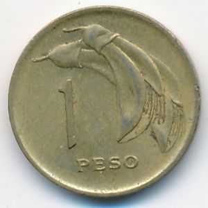 Уругвай, 1 песо (1968 г.)