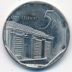Куба, 5 сентаво (2000 г.)