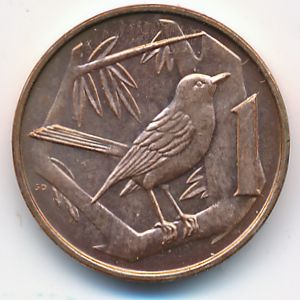 Каймановы острова, 1 цент (2002 г.)