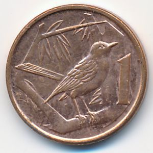Каймановы острова, 1 цент (2005 г.)