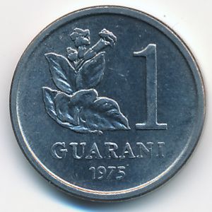 Парагвай, 1 гуарани (1975 г.)
