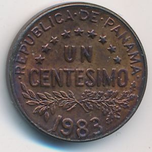 Панама, 1 сентесимо (1983 г.)