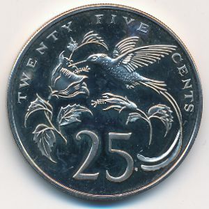 Ямайка, 25 центов (1971 г.)