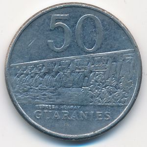 Парагвай, 50 гуарани (1986 г.)