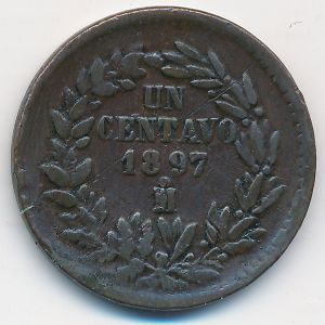Мексика, 1 сентаво (1897 г.)
