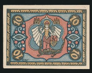 Нотгельды Германии, 10 пфеннигов (1921 г.)