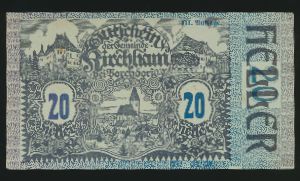 Austria Notgelds, 20 геллеров, 1920