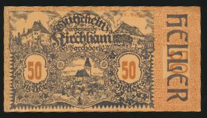 Austria Notgelds, 50 геллеров, 1920