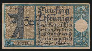 Нотгельды Германии, 50 пфеннигов (1921 г.)