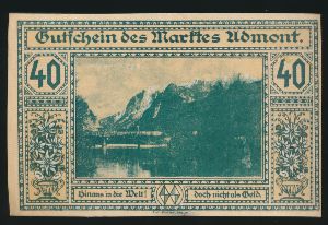 Austria Notgelds, 40 геллеров 1920, 1921