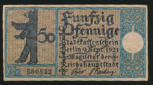 Нотгельды Германии, 50 пфеннигов (1921 г.)