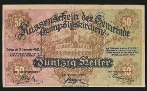 Austria Notgelds, 50 геллеров, 1920