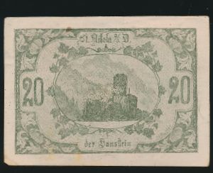 Нотгельды Австрии, 20 геллеров (1920 г.)