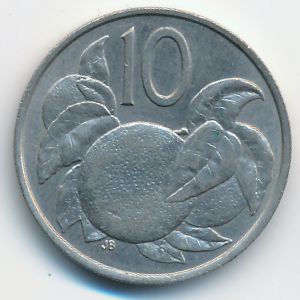 Cook Islands, 10 cents, 1972