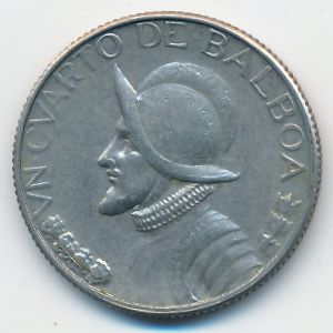 Панама, 1/4 бальбоа (1968 г.)