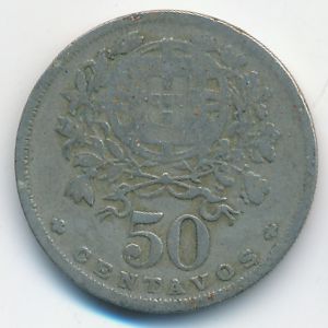 Portugal, 50 centavos, 1929
