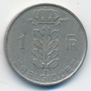 Бельгия, 1 франк (1952 г.)
