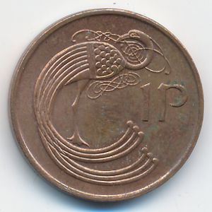 Ирландия, 1 пенни (1996 г.)