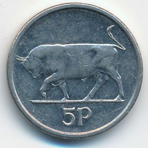 Ирландия, 5 пенсов (1995 г.)