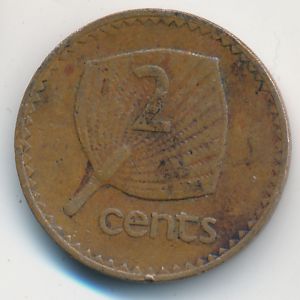 Фиджи, 2 цента (1969 г.)