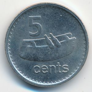 Фиджи, 5 центов (2010 г.)