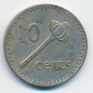 Фиджи, 10 центов (1969 г.)