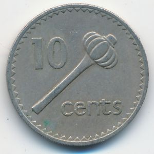 Фиджи, 10 центов (1969 г.)