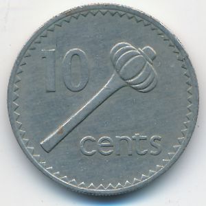 Фиджи, 10 центов (1969 г.)