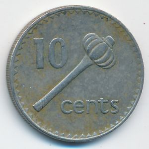 Фиджи, 10 центов (1982 г.)