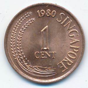 Сингапур, 1 цент (1980 г.)