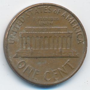 США, 1 цент (1965 г.)