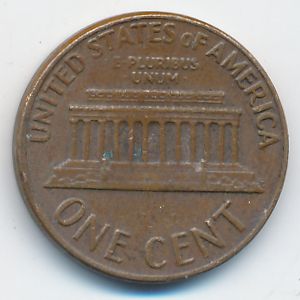 США, 1 цент (1969 г.)