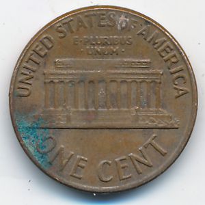 USA, 1 cent, 1971