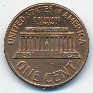 USA, 1 cent, 1971