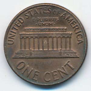 USA, 1 cent, 1971