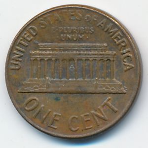 USA, 1 cent, 1972