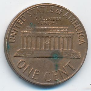 USA, 1 cent, 1973