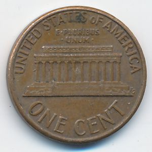 USA, 1 cent, 1974