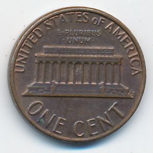 USA, 1 cent, 1982