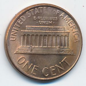 США, 1 цент (1986 г.)