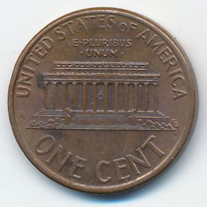 США, 1 цент (1995 г.)