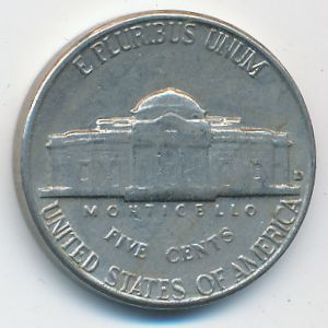 США, 5 центов (1962 г.)