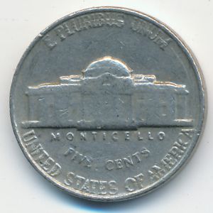 USA, 5 cents, 1964