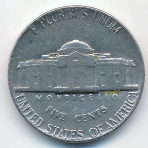 USA, 5 cents, 1976
