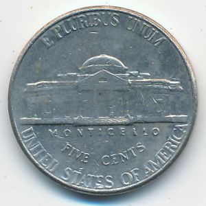 USA, 5 cents, 2000